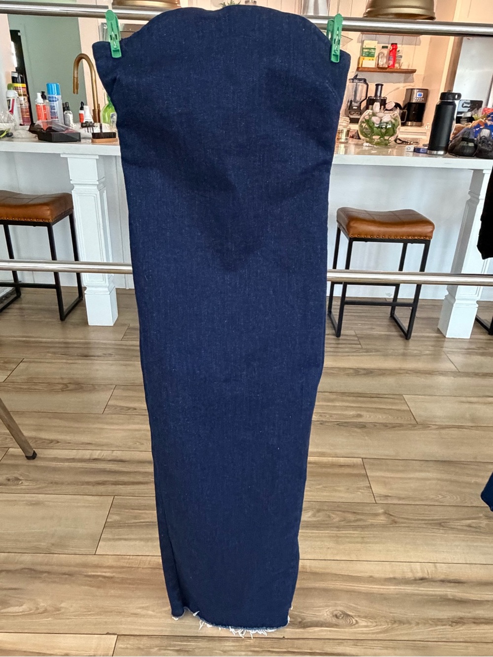 Zara Strapless Dark Wash Denim Midi/Maxi Dress
Size: USA S - Picture 2 of 8